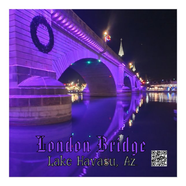 London Bridge Lake Havasu  Photo Print (Front)