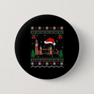 London Bridge Lover Matching Ugly London Bridge Ch 2 Inch Round Button