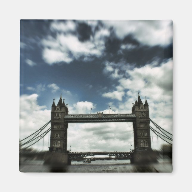 London Bridge River Thames Royaume-Uni Magnet (Devant)