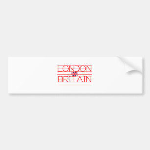 LONDON BRITAIN BUMPER STICKER