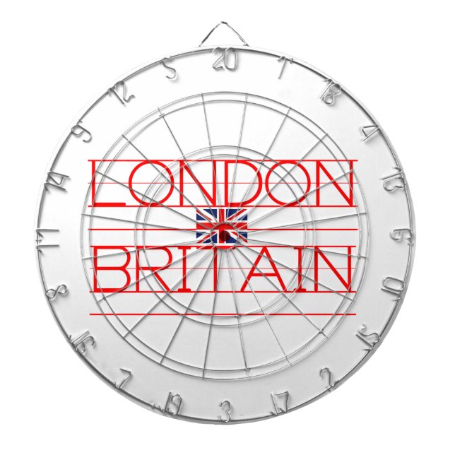 LONDON BRITAIN DARTBOARD (Front)