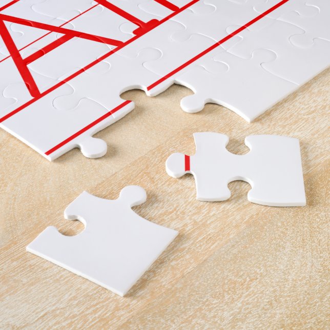 LONDON BRITAIN JIGSAW PUZZLE (Side)