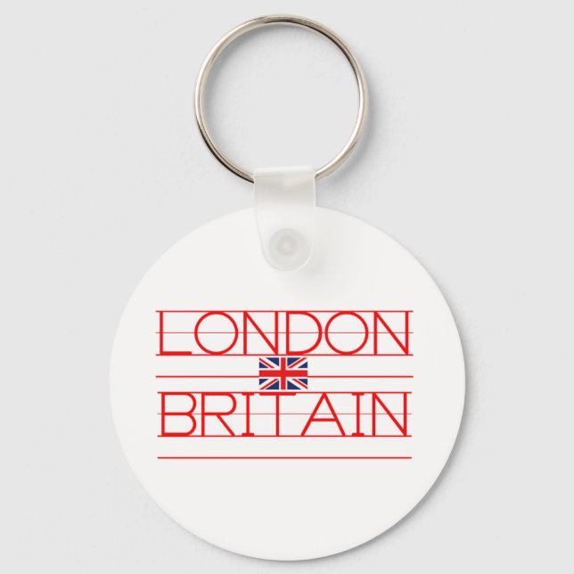 LONDON BRITAIN KEYCHAIN (Front)