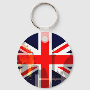 London-British Flag_ Keychain