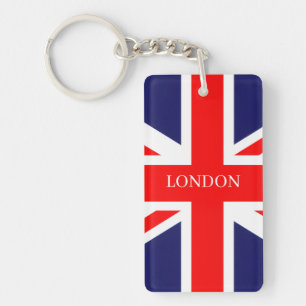 London  British Flag  Keychain