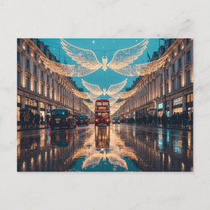 London Bus at Regent Street Postcard