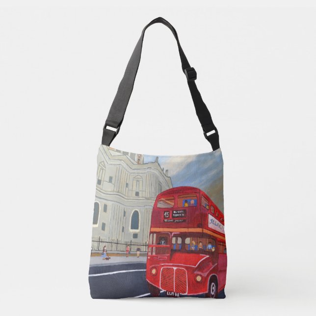 London Bus Cross-Body Bag (Front)