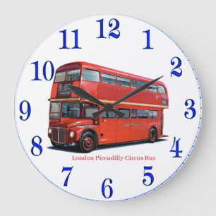 London Bus image for Acrylic Wall Clock