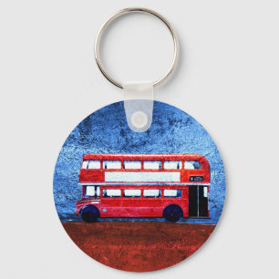 London Bus Keychain