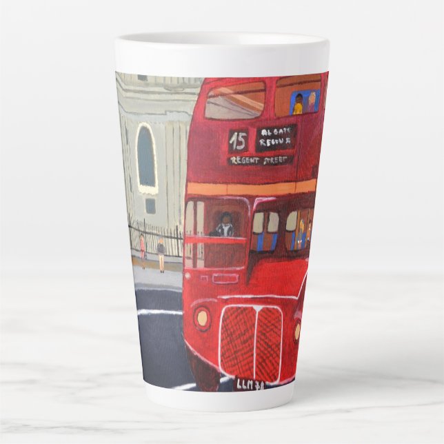London bus latte mug  (Front)