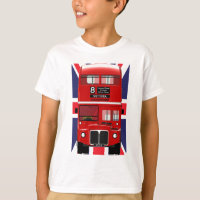 London Bus with Union Jack