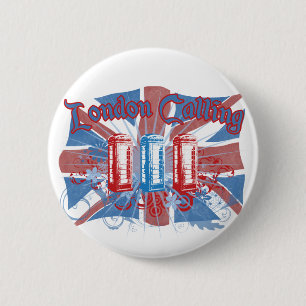 London Calling 2 Inch Round Button