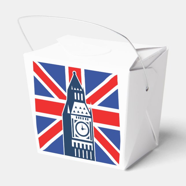 London Calling Favor Box (Back Side)