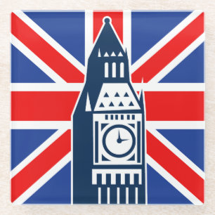 London Calling Glass Coaster