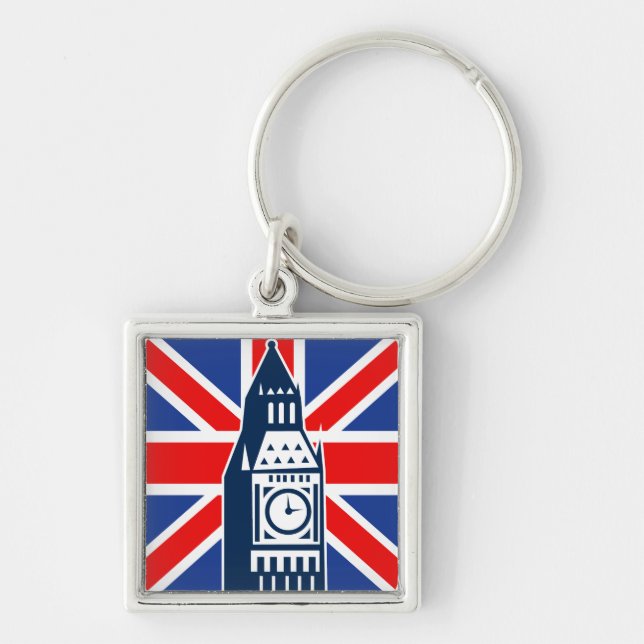 London Calling Keychain (Front)