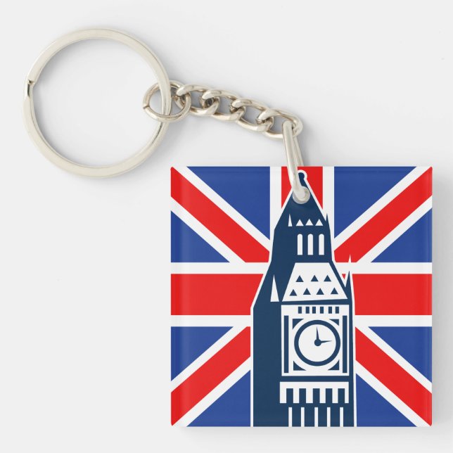 London Calling Keychain (Front)