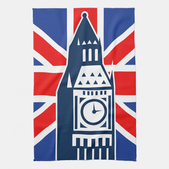 London Calling Kitchen Towel (Vertical)