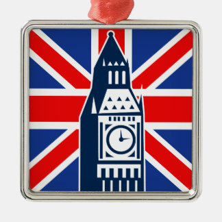 London Calling Metal Ornament