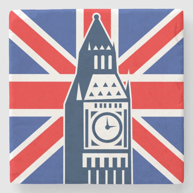 London Calling Stone Coaster (Front)