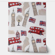 London Calling Watercolor