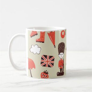London Childish: Funny Pattern Design Coffee Mug