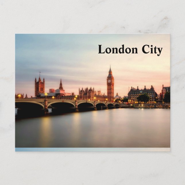 London City Postcard Big Ben (Front)