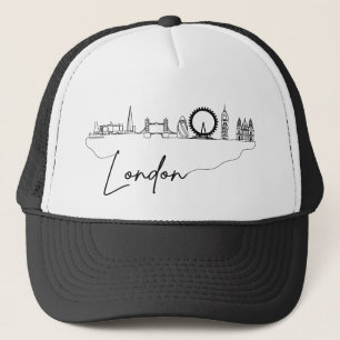 London City Skyline Trucker Hat