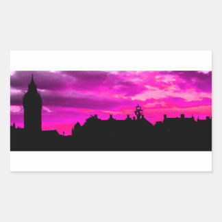 London City Sunset Sticker