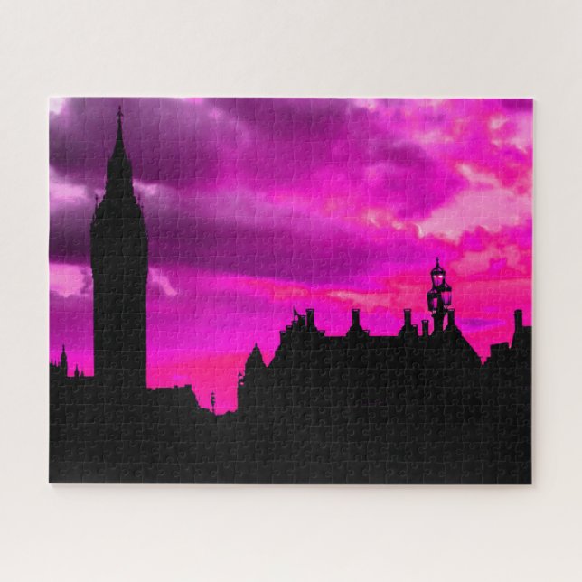 London City Travel Art Photography Jigsaw Puzzle (Horizontal)