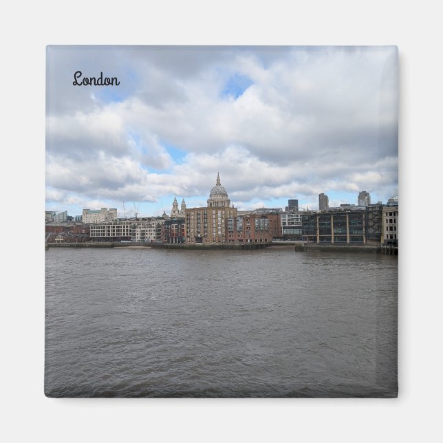 London Cityscape Magnet (Front)