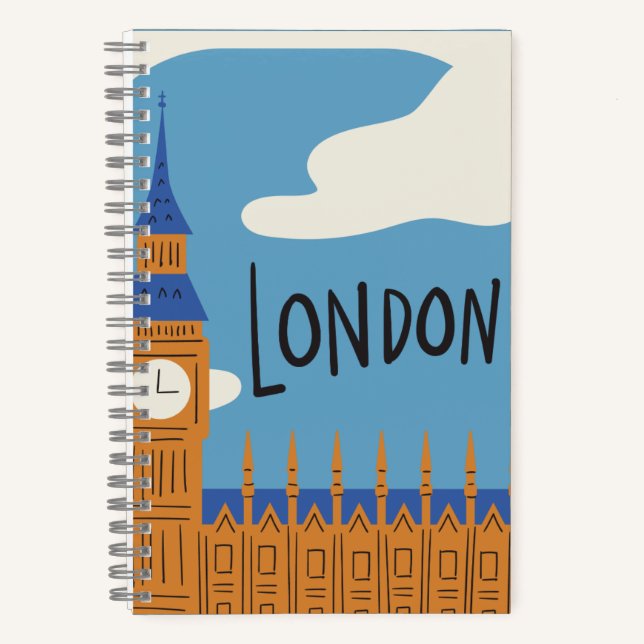 London Cityscape Notebook (Front)