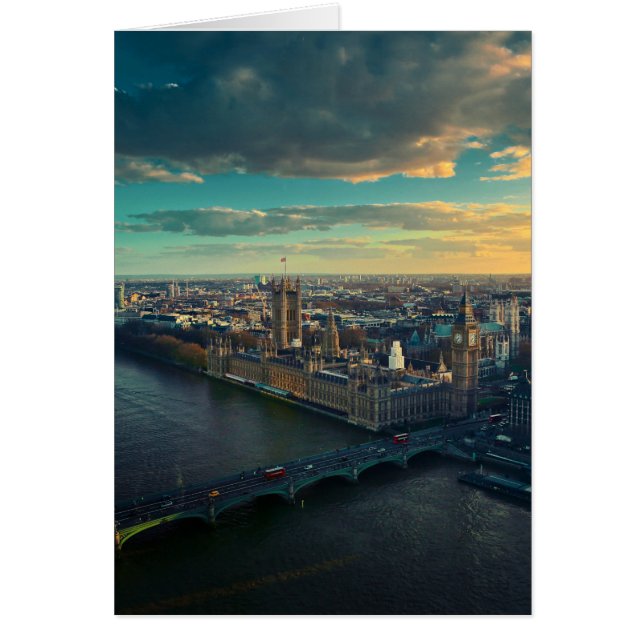 London Cityscape with Sunset (Front)