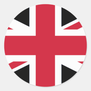 London Classic Round Sticker