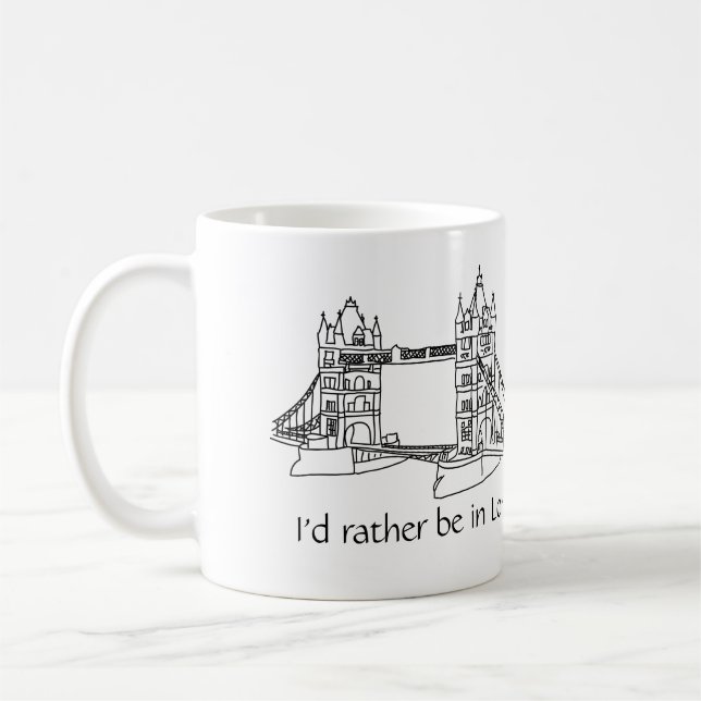 London Coffee or Tea Mug (Left)