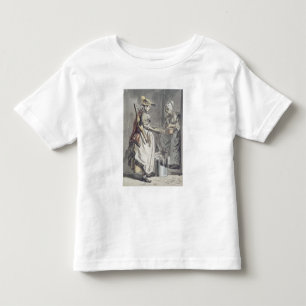 London Cries: A Milkmaid, c.1759 (pen & ink brush, Toddler T-shirt