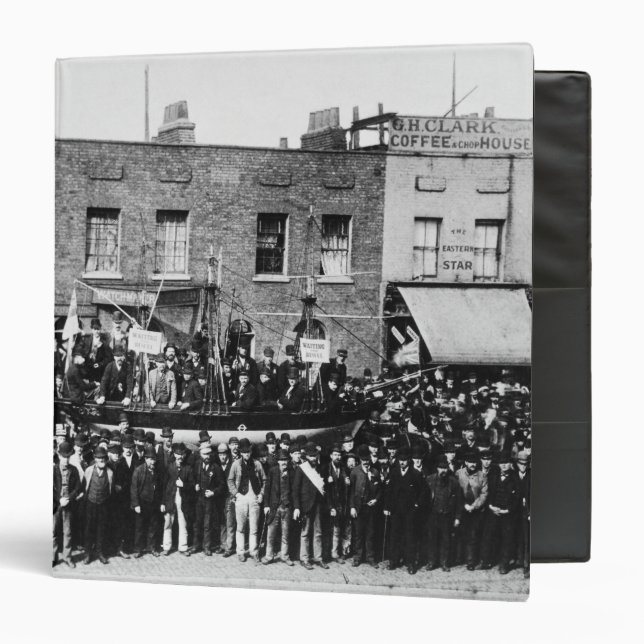London Dock Strike, 1889 Binder (Front/Inside)