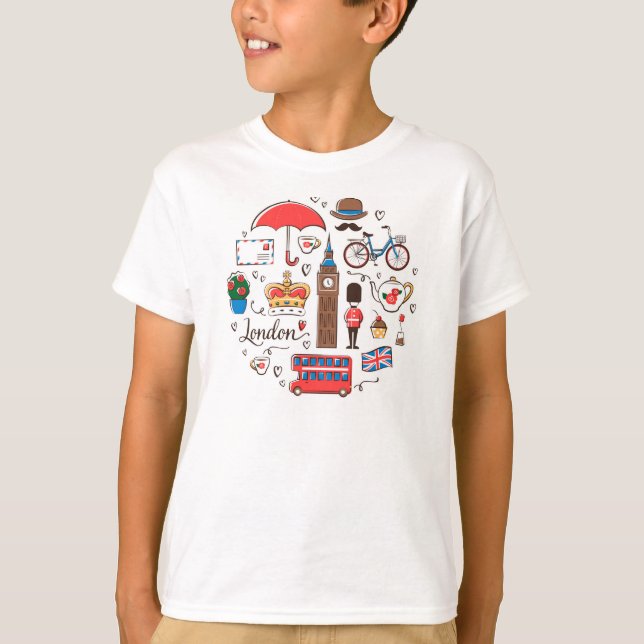 London Doodles T-Shirt (Front)
