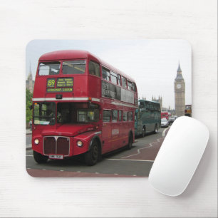 London Double-decker Bus Mouse Pad