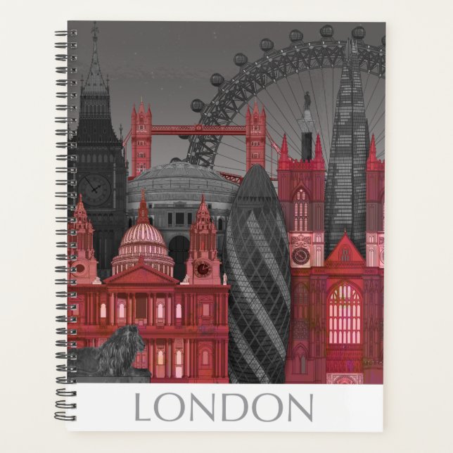 London Elevages by Night - Rouge (Devant)