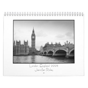 London, England - 2025 Calendar