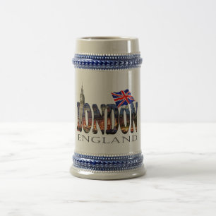 London England Beer Stein