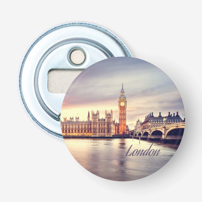 London England Big Ben Bottle Opener (Front)