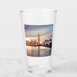 London England Big Ben Glass
