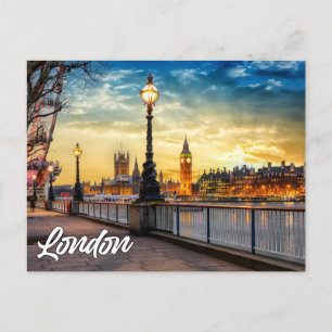 London, England   Big Ben Postcard