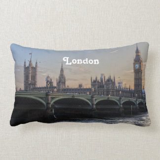 London England City scene Lumbar Pillow