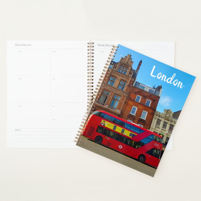 London England Great Britain Architecture Bus Planner (Display)
