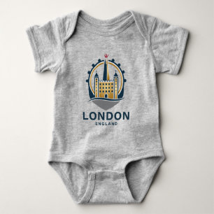 London England Great Britain Baby Bodysuit