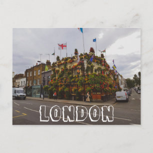 London England Great Britain Churchill Arms Postcard