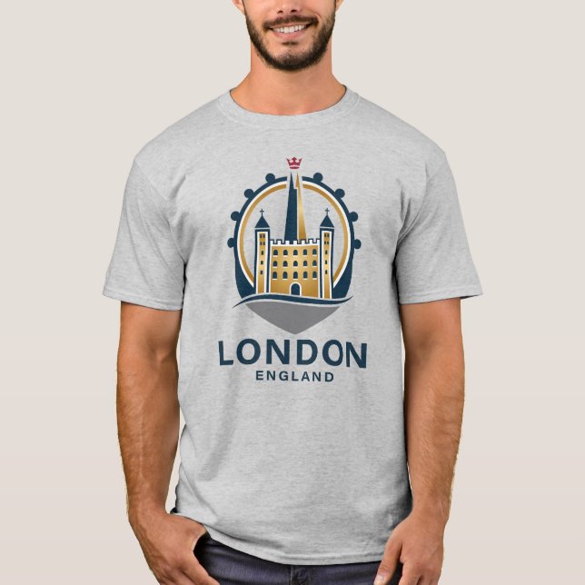 London England Great Britain T-Shirt (Front)