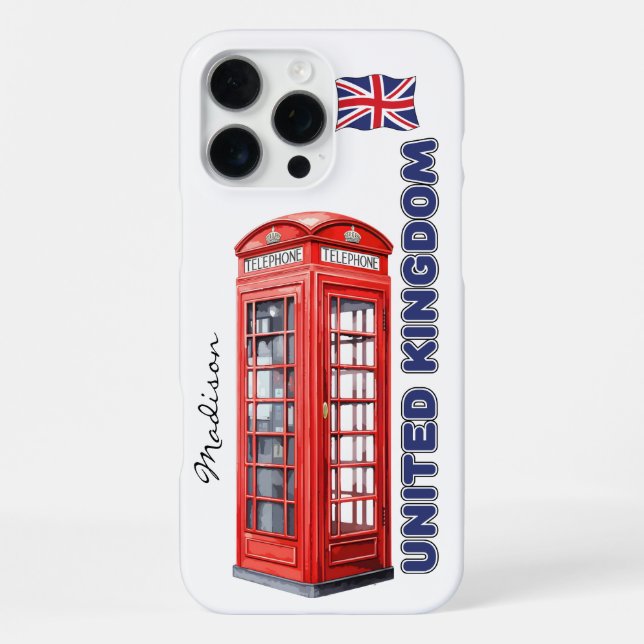 London England iPhone Case (Back)